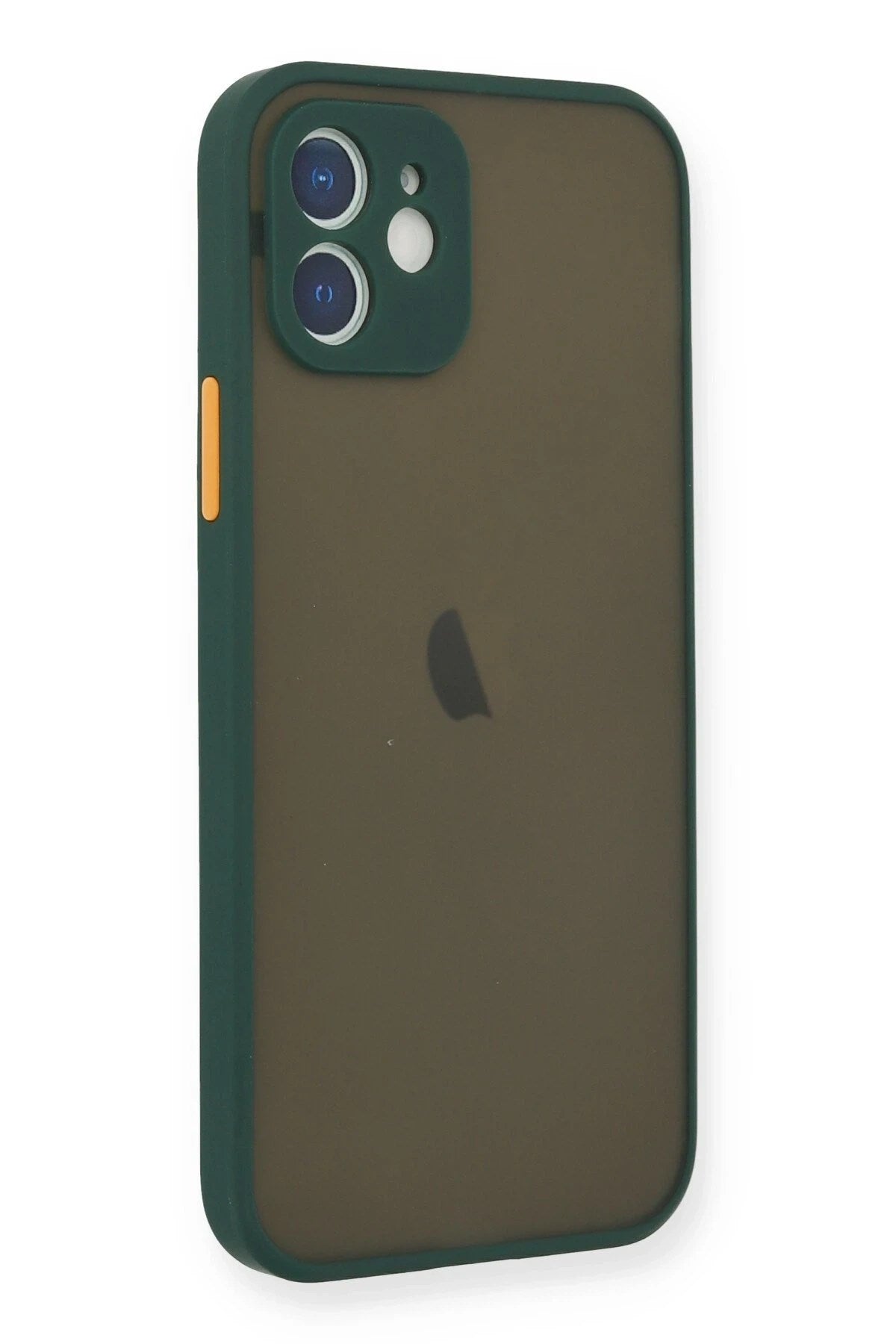 Mey İthalat® iPhone 12 Mini Kılıf Montreal Silikon Kapak - Yeşil