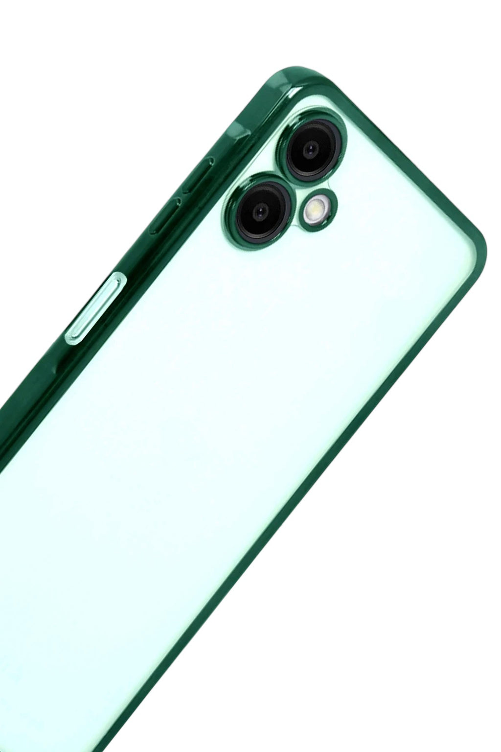 Mey İthalat® Samsung Galaxy A07 4G Lensli Silikon - Yeşil