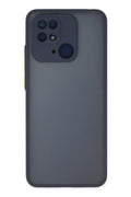 Mey İthalat® Redmi 10C Kılıf Montreal Silikon Kapak - Lacivert