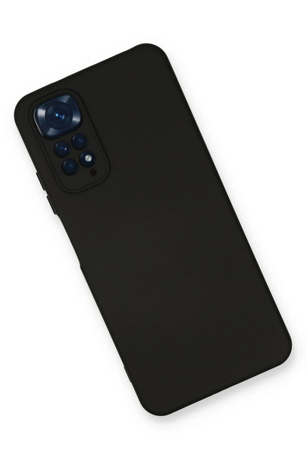 Mey İthalat® Redmi Note 11 Kılıf Nano içi Kadife Silikon - Siyah