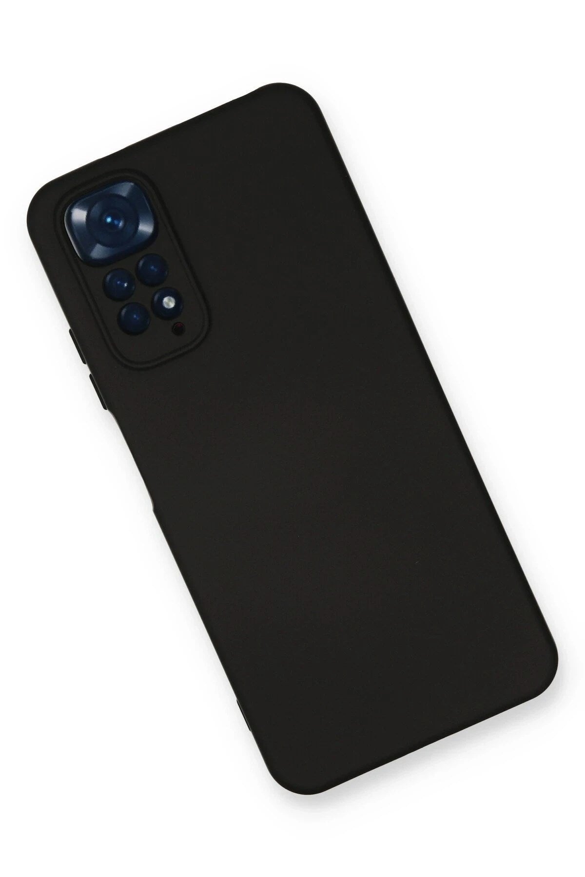 Mey İthalat® Redmi Note 11 Kılıf Nano içi Kadife Silikon - Siyah