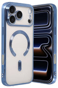 Mey İthalat® iPhone 17 Pro Max Kross Magneticsafe Kapak - Sierra Blue