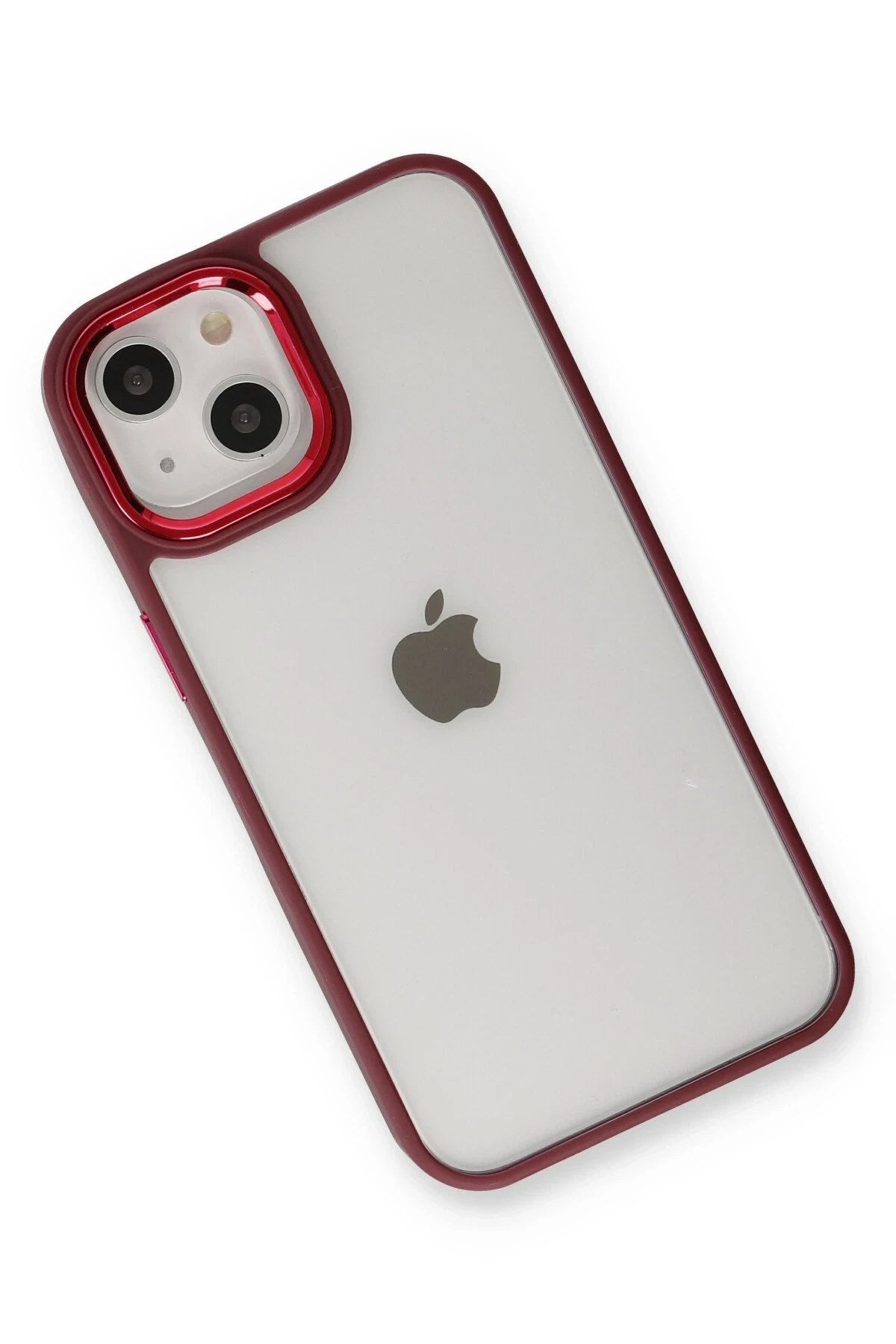 Mey İthalat® iPhone 14 Plus Kılıf Dora Kapak - Kırmızı