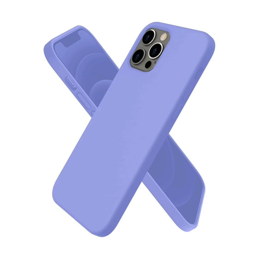 Mey İthalat® iPhone 12 Pro Kılıf First Silikon - Mor
