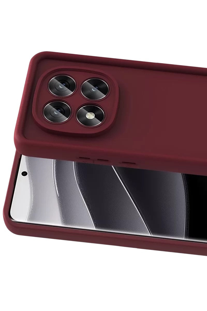 Mey İthalat® Redmi Note 15 Pro 5G Viera Silikon - Bordo