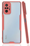 Mey İthalat® Redmi Note 10 Pro Kılıf Platin Silikon - Pembe