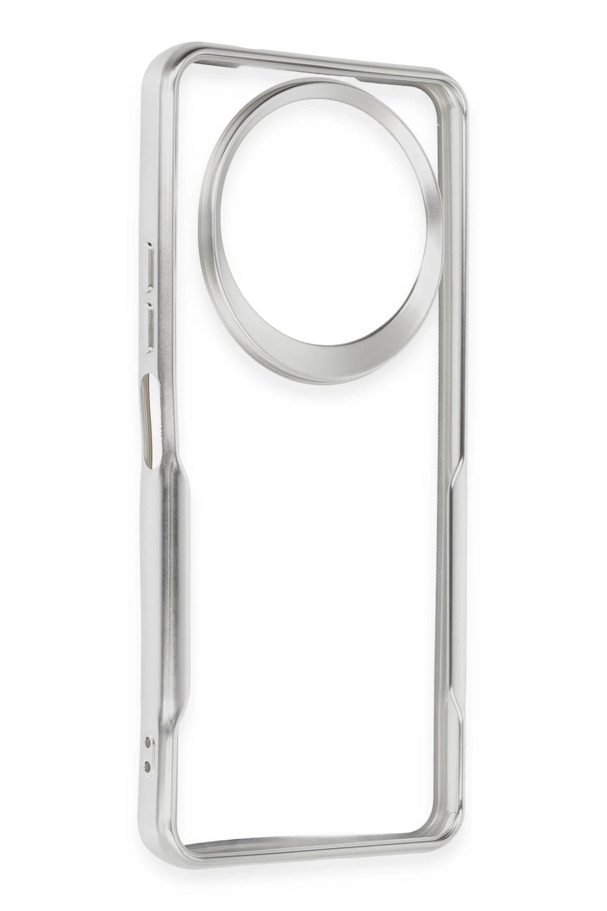 Mey İthalat® Redmi A3 4G Kılıf Boyi Silikon Kapak - Gümüş