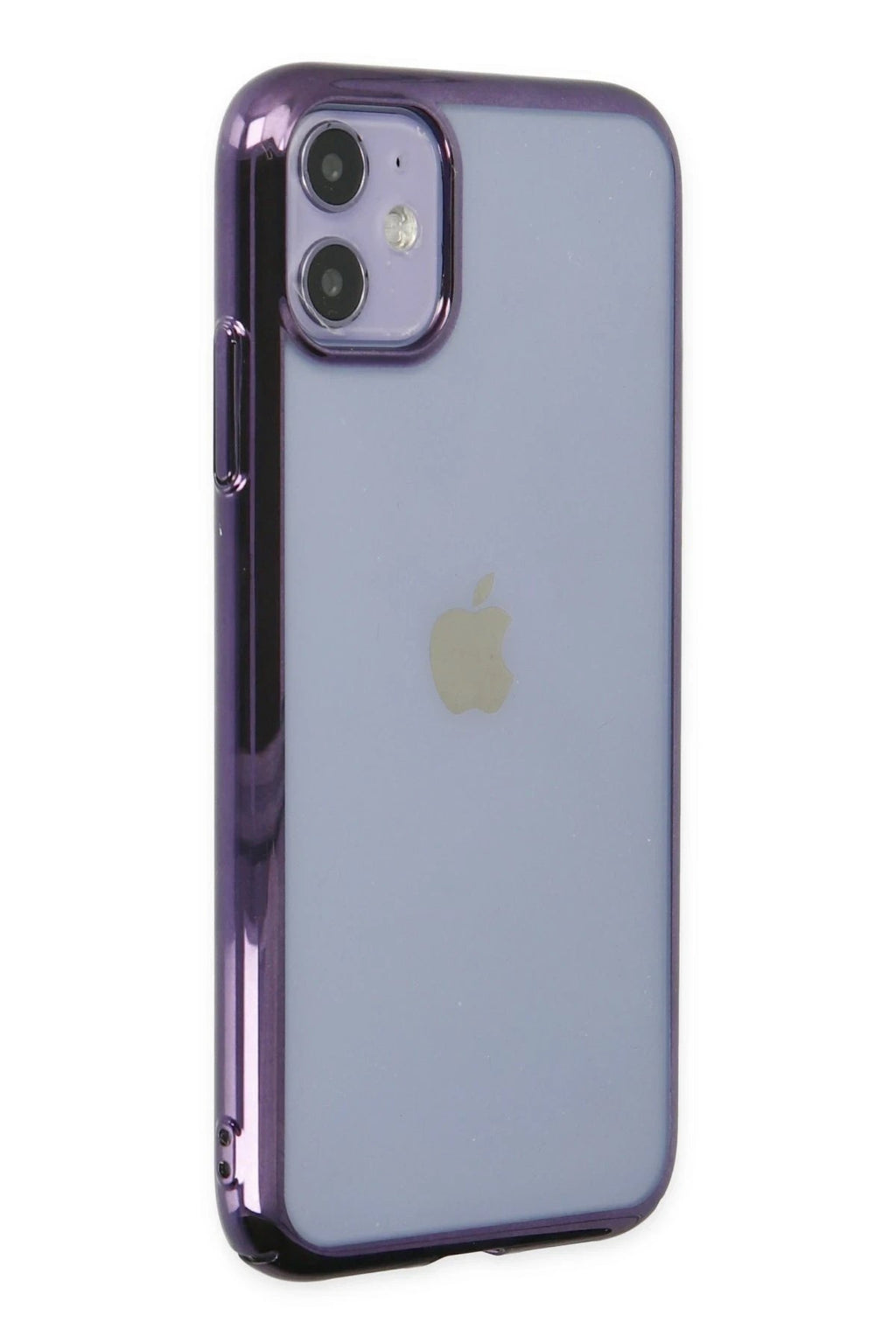Mey İthalat® iPhone 12 Kılıf Element Silikon - Mor