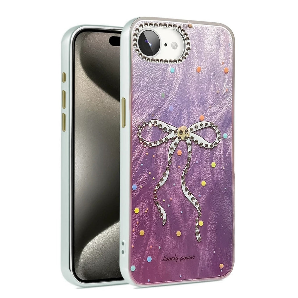 Mey İthalat® iPhone 16E Kılıf Blade Aynalı Desenli Kapak - Desen 1