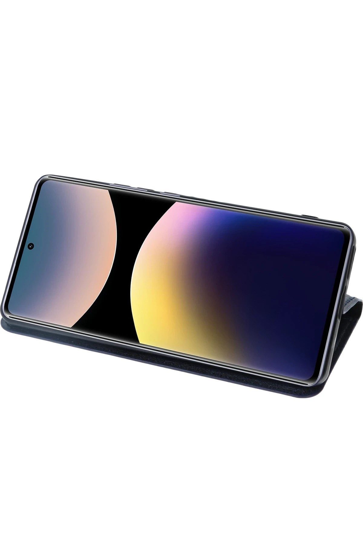 Mey İthalat® Redmi Note 14 Pro 4G Kılıf Trend S Plus Kapaklı Kılıf - Yeşil