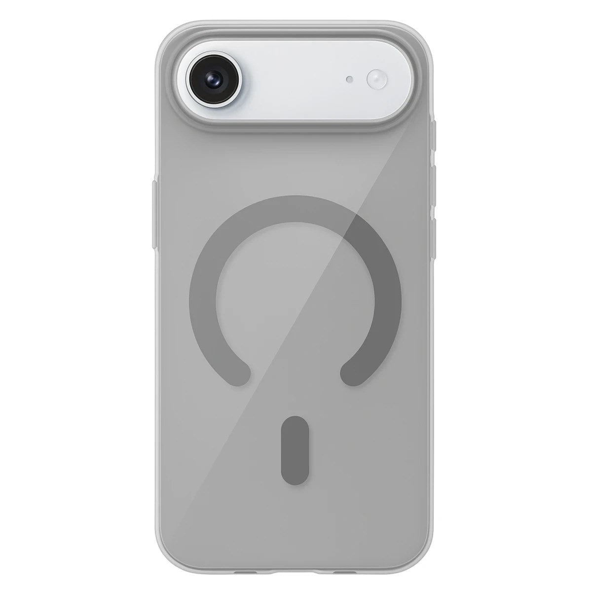 Mey İthalat® iPhone 17 Air PC Blank Magsafe Kapak - Natural Grey