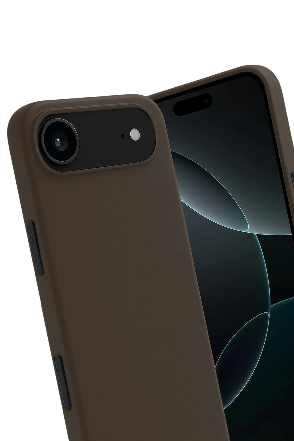 Mey İthalat® iPhone 17 Air First Silikon - Kahverengi