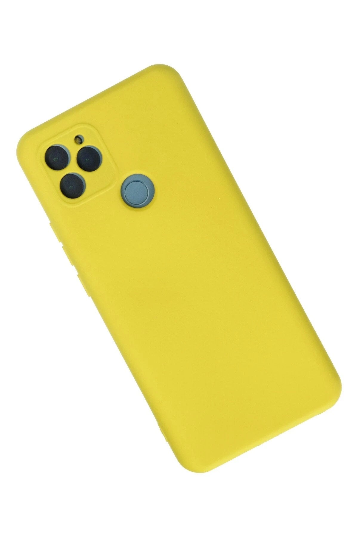 Mey İthalat® General Mobile GM 21 Kılıf Nano içi Kadife Silikon - Sarı