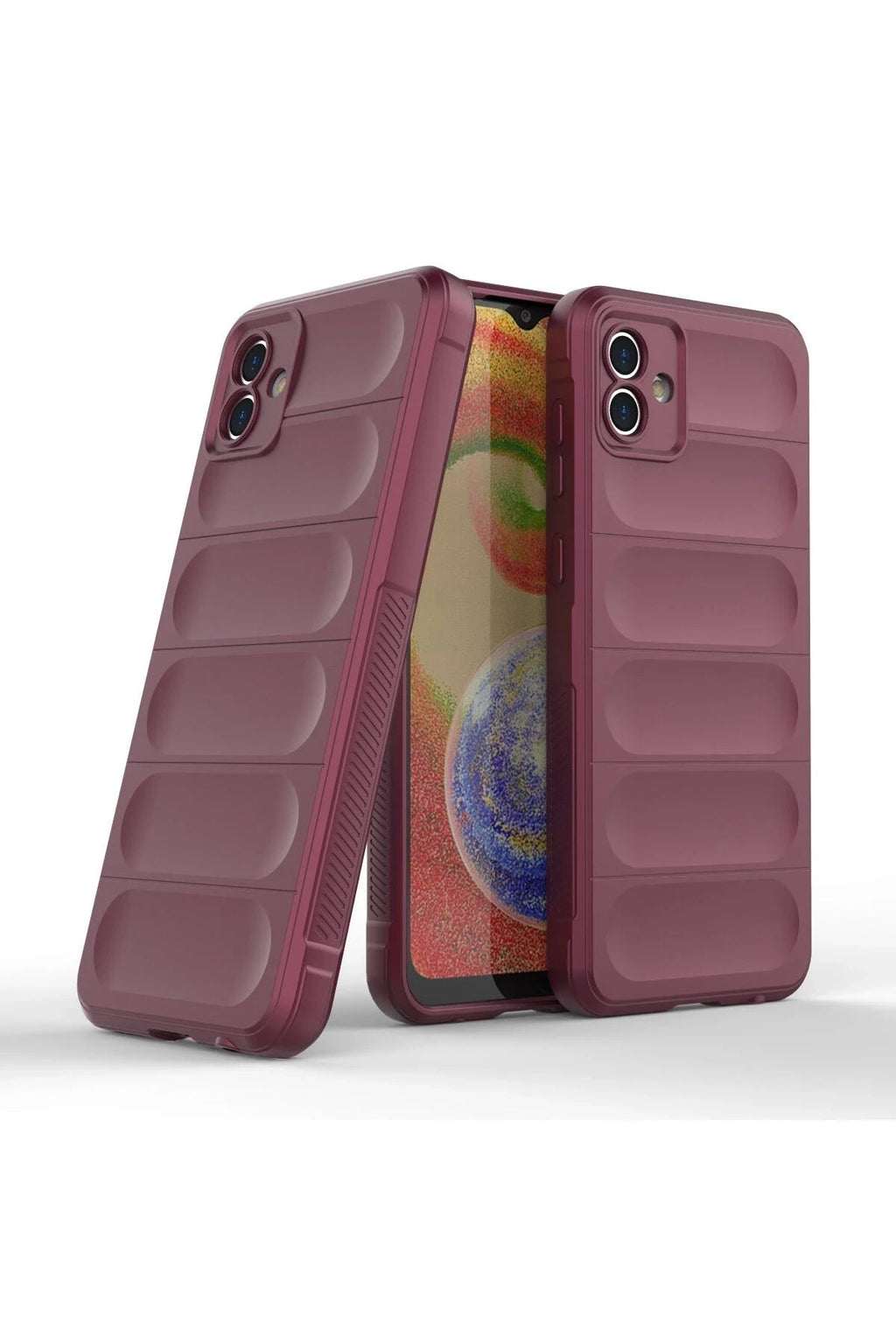 Mey İthalat® Samsung Galaxy A04E Kılıf Optimum Silikon - Bordo