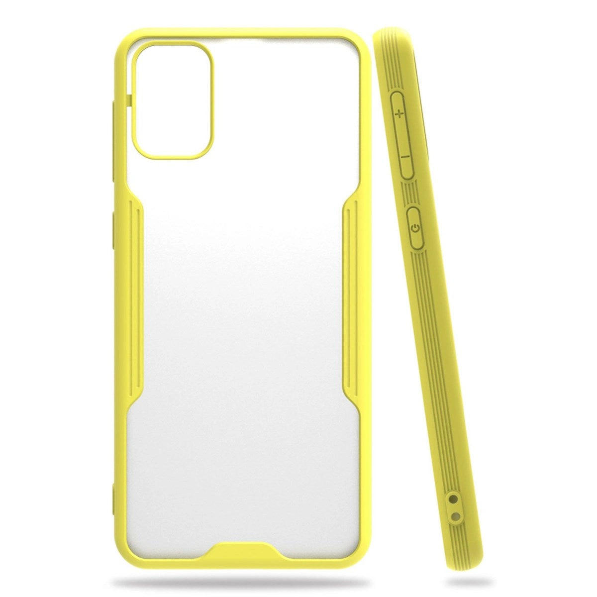 Mey İthalat® Samsung Galaxy M31 Kılıf Platin Silikon - Sarı