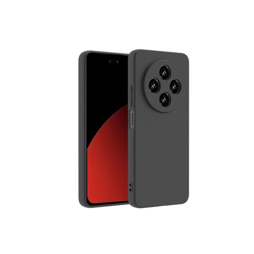 Mey İthalat® Redmi 14C Kılıf Nano içi Kadife Silikon - Siyah