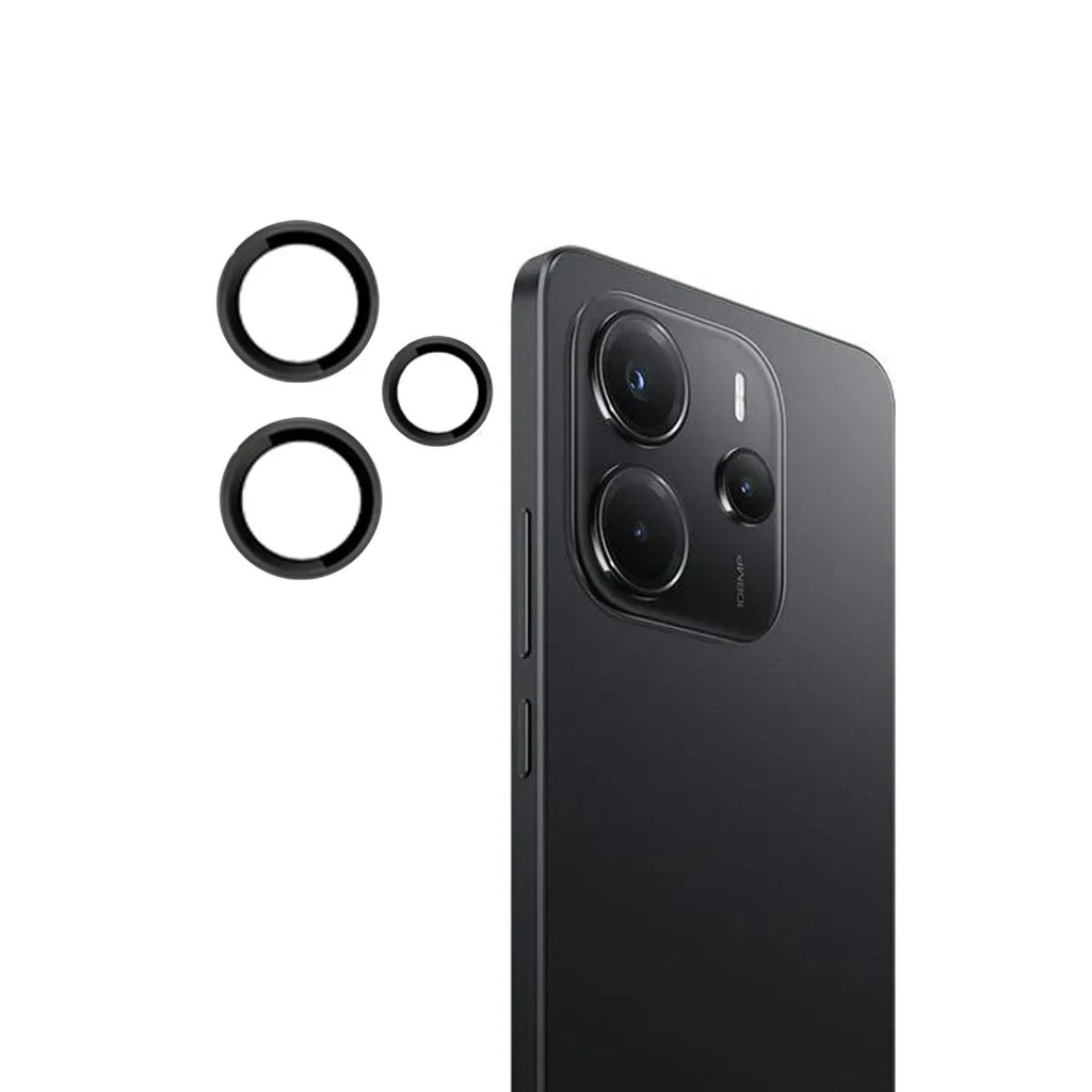 Mey İthalat® Redmi Note 14 4G PVD Metal Kamera Lens - Siyah