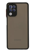 Mey İthalat® Samsung Galaxy A22 Kılıf Montreal Silikon Kapak - Siyah