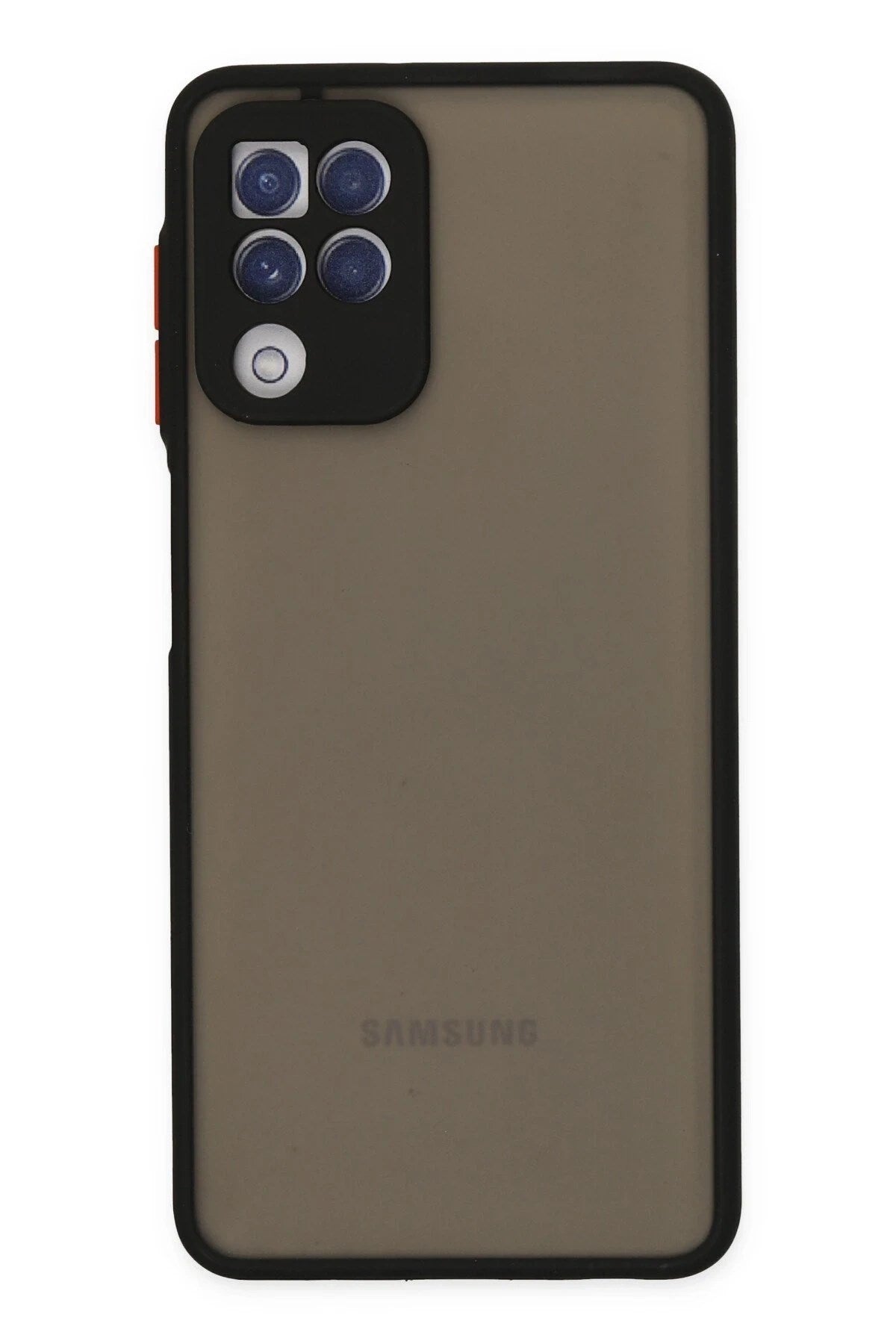 Mey İthalat® Samsung Galaxy A22 Kılıf Montreal Silikon Kapak - Siyah