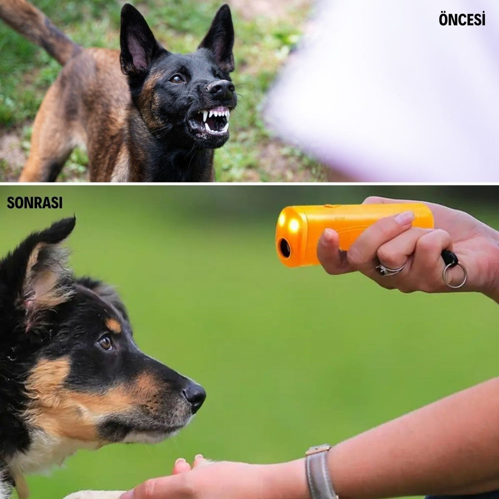 Ultrasonik Köpeksavar Köpek Kovucu Köpek Kornası Eğitim Cihazı