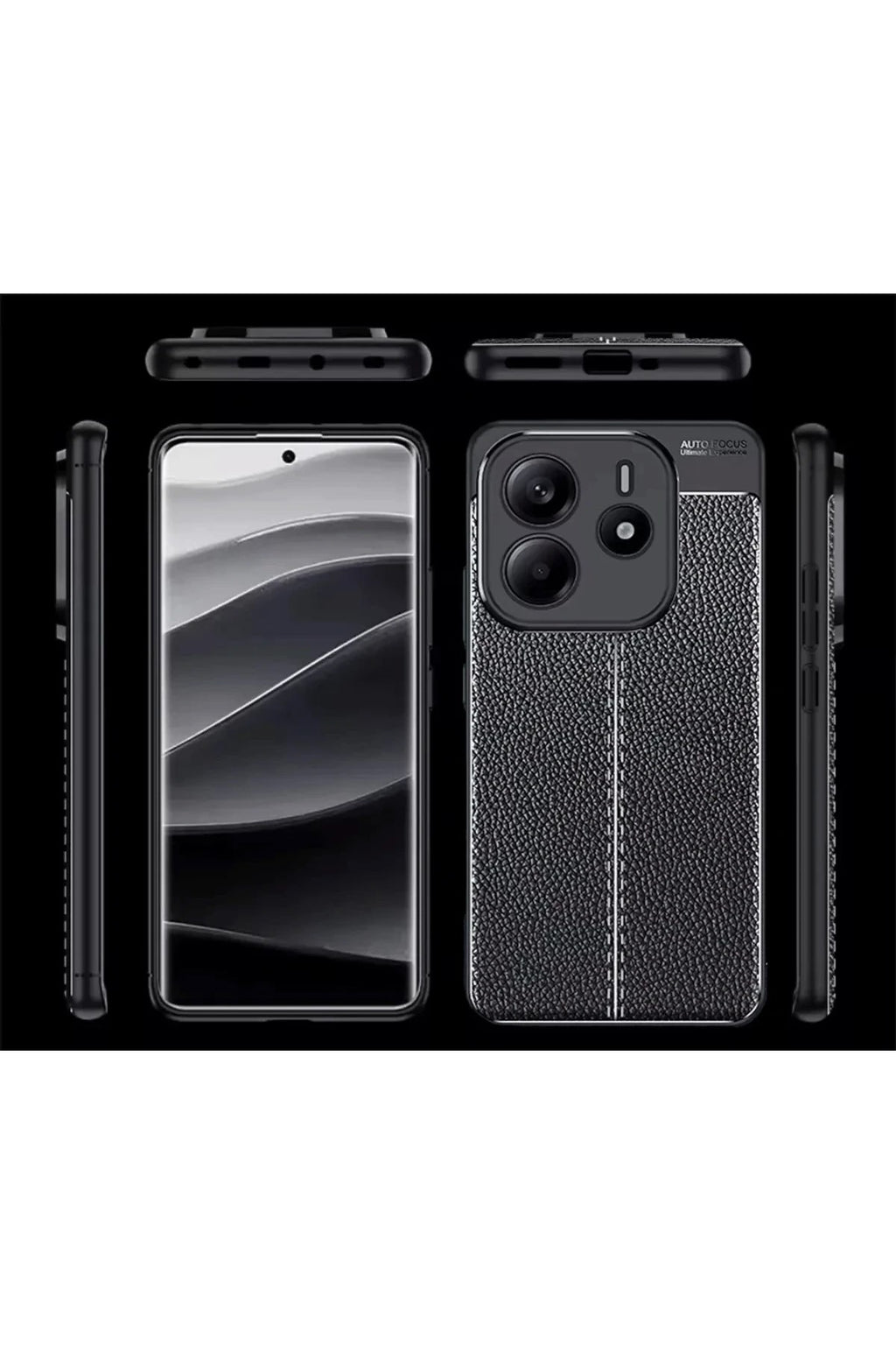 Mey İthalat® Redmi Note 14 4G Kılıf Auto Focus Kapak - Lacivert