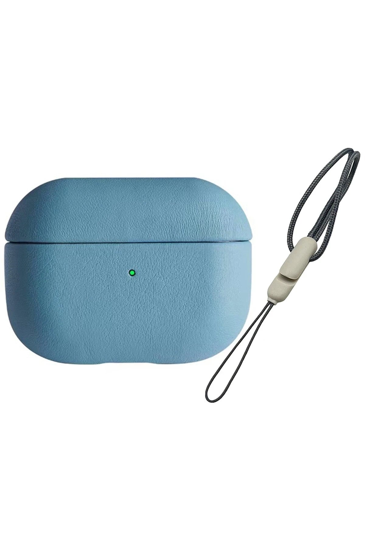 Mey İthalat® Airpods 3 (3.nesil) 405 Deri Kılıf - Sierra Blue
