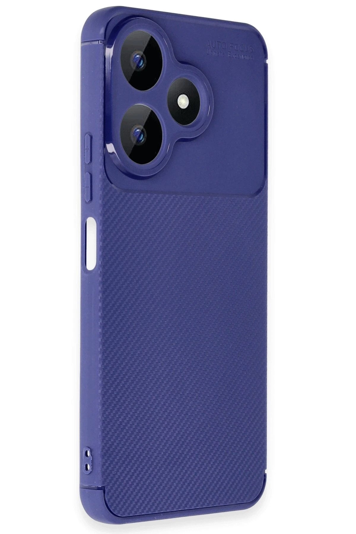 Mey İthalat® Redmi 13 4G Kılıf Auto Focus Karbon Kapak - Lacivert