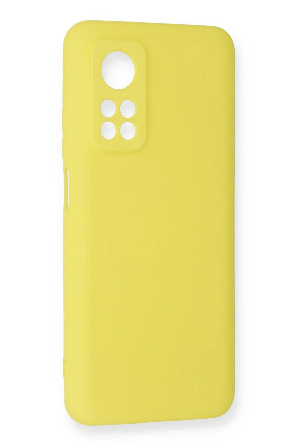 Mey İthalat® Mi 10T Kılıf Nano içi Kadife Silikon - Sarı