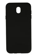 Mey İthalat® Samsung Galaxy J7 Pro / J730 Kılıf Nano içi Kadife Silikon - Siyah