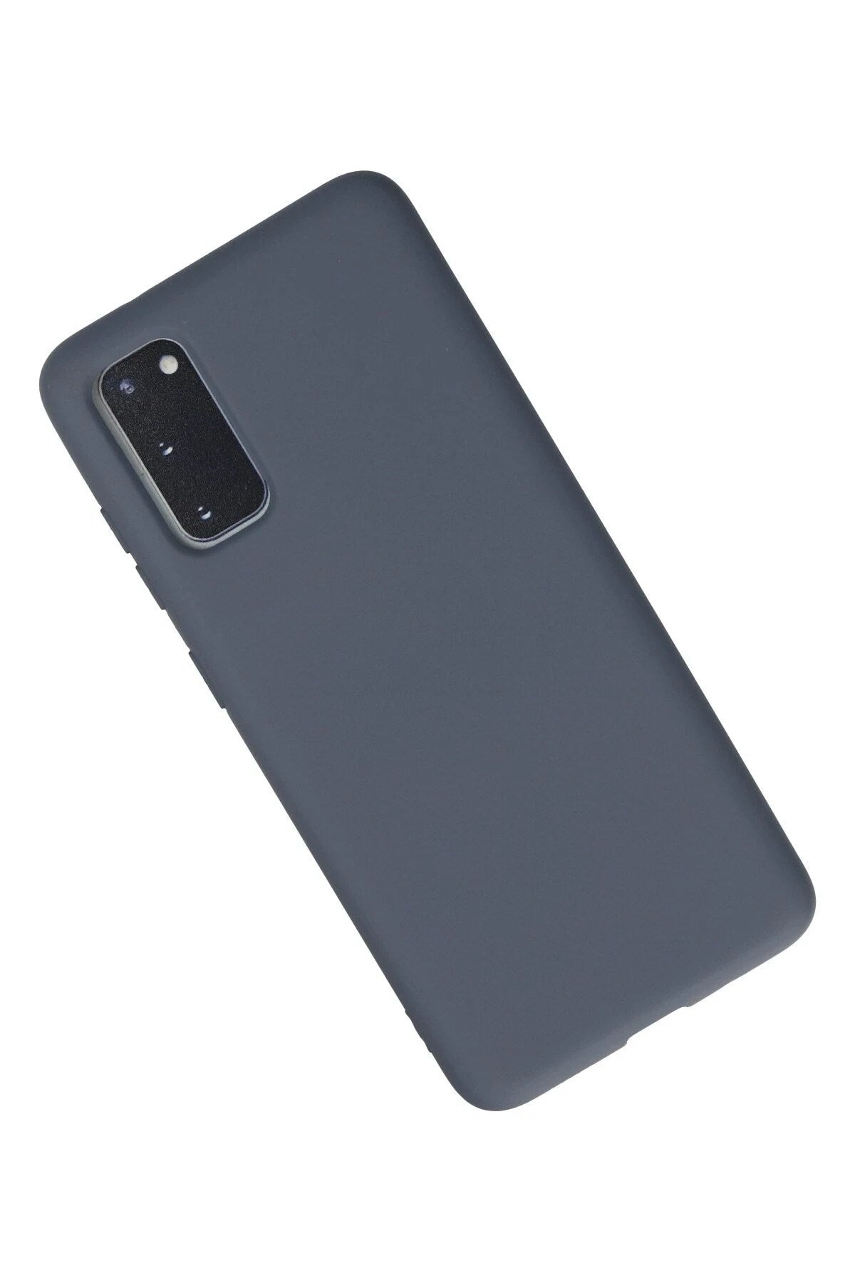 Mey İthalat® Samsung Galaxy S20 Kılıf Nano içi Kadife Silikon - Gri
