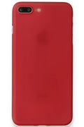 Mey İthalat® iPhone 8 Plus Kılıf PP Ultra İnce Kapak - Kırmızı