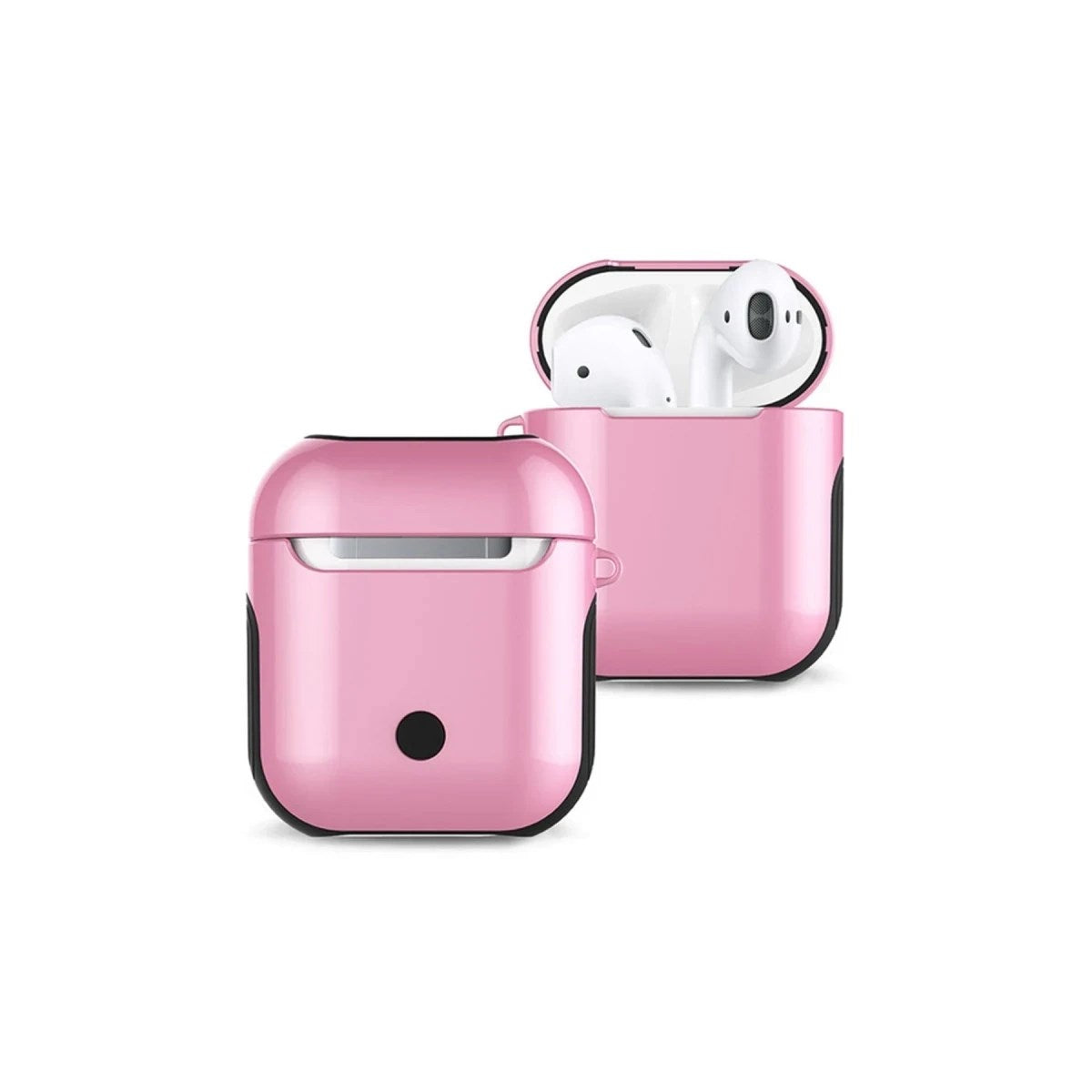 Mey İthalat® Airpods 2 (2.nesil) 3in1 Kılıf - Pembe
