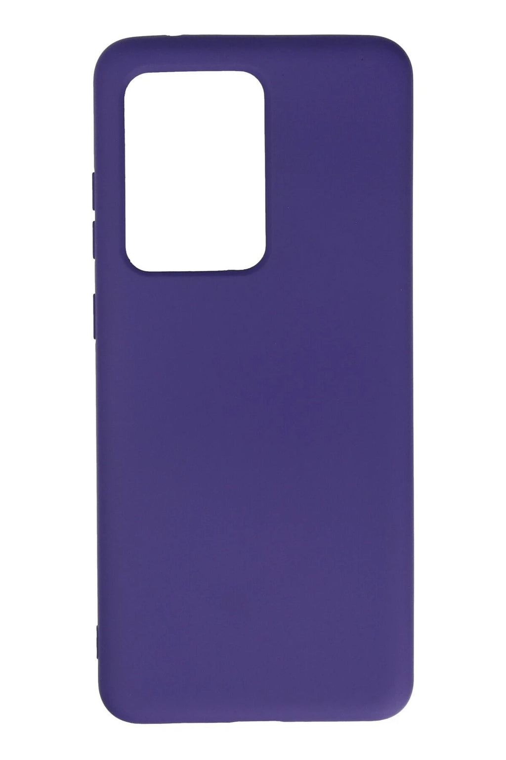 Mey İthalat® Samsung Galaxy S20 Ultra Kılıf Nano içi Kadife Silikon - Mor