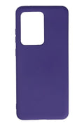 Mey İthalat® Samsung Galaxy S20 Ultra Kılıf Nano içi Kadife Silikon - Mor