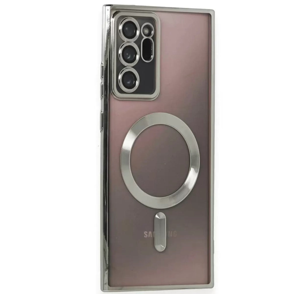 Mey İthalat® Samsung Galaxy Note 20 Ultra Kılıf Kross Magneticsafe Kapak - Titan Gri