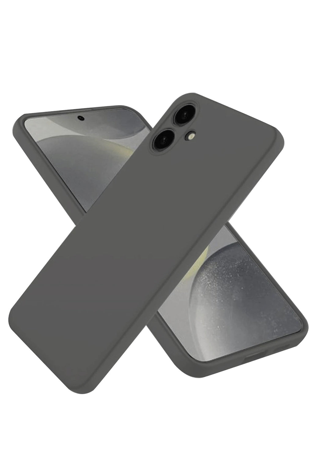 Mey İthalat® Samsung Galaxy A06 Kılıf First Silikon - Gri
