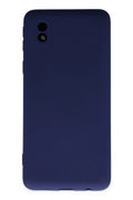 Mey İthalat® Samsung Galaxy A01 Core Kılıf Nano içi Kadife Silikon - Lacivert