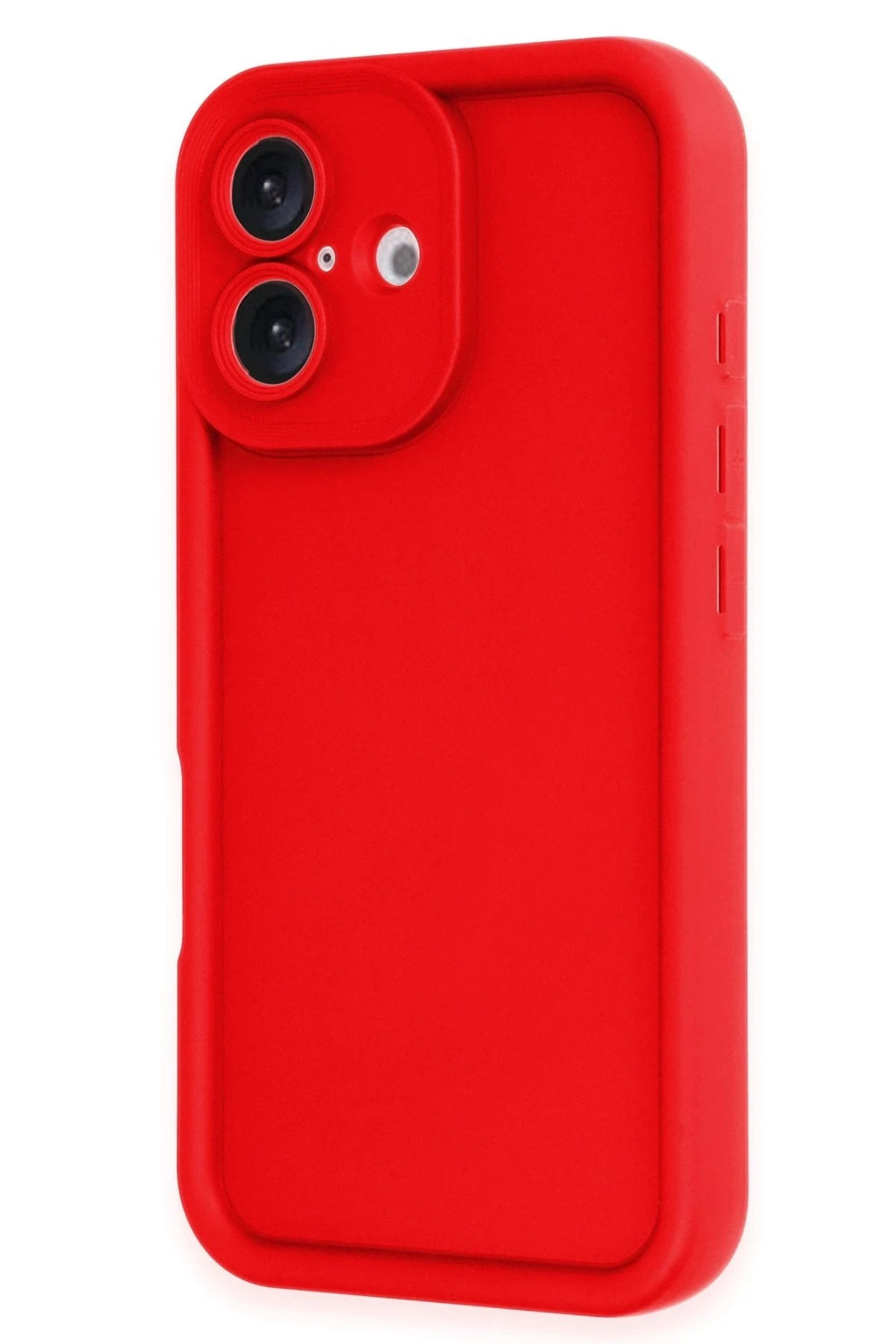 Mey İthalat® iPhone 16 Kılıf Viera Silikon - Kırmızı