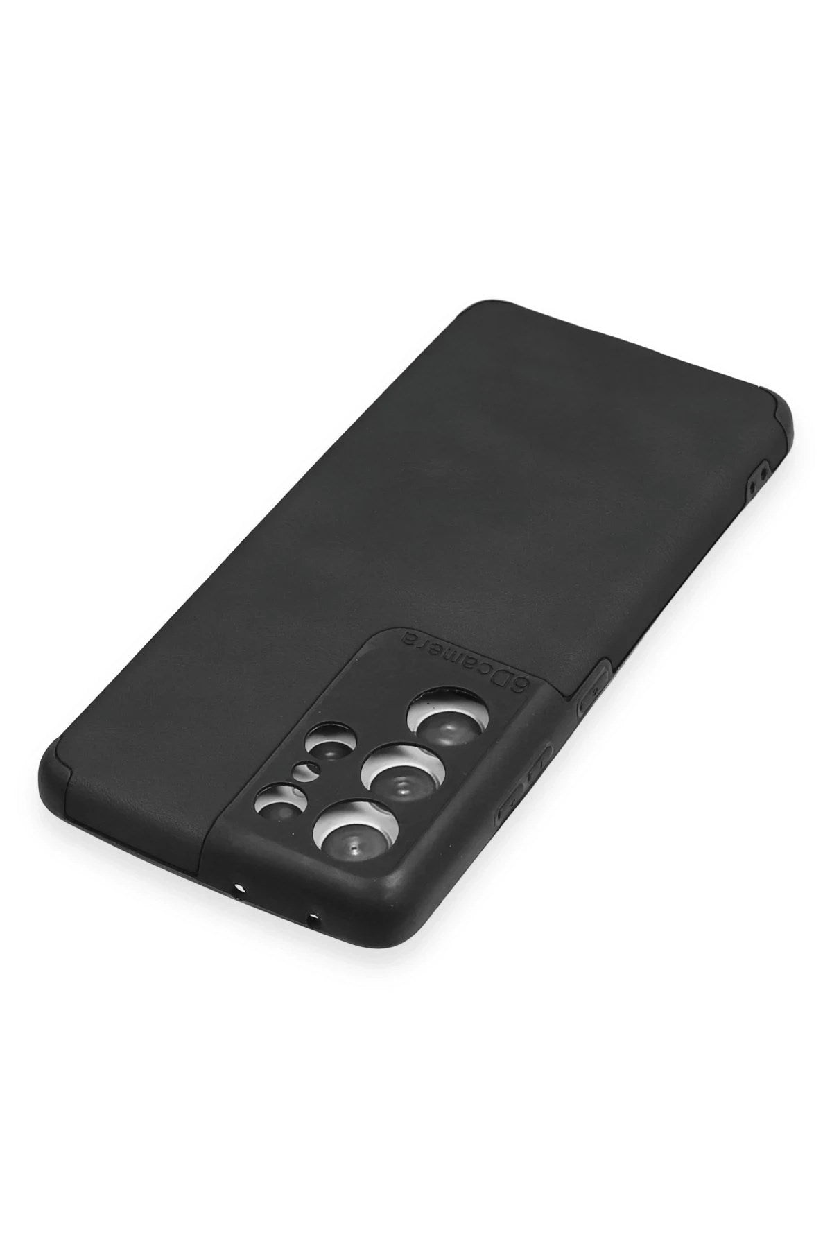 Mey İthalat® Samsung Galaxy S21 Ultra Kılıf Loop Deri Silikon - Siyah
