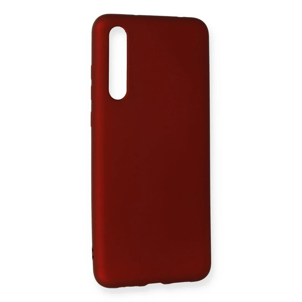 Mey İthalat® Huawei P20 Pro Kılıf First Silikon - Bordo