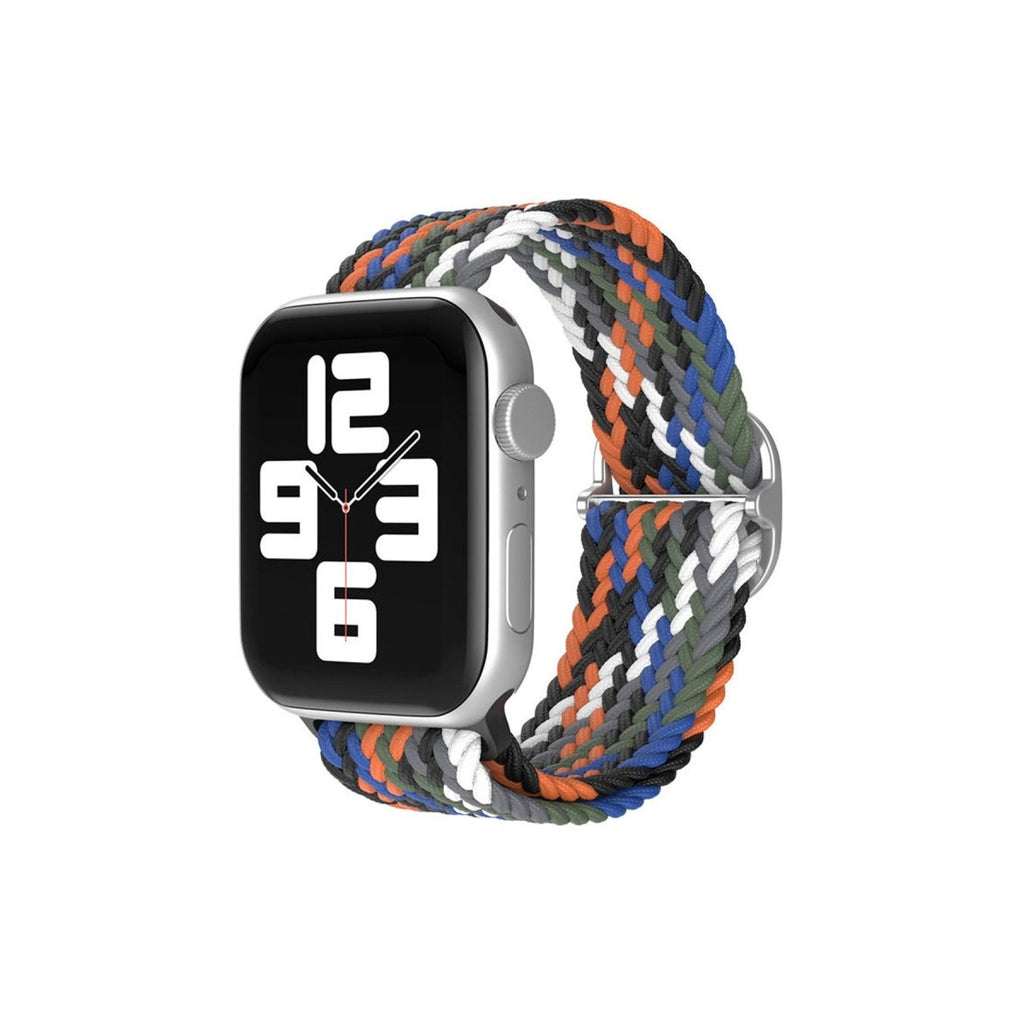 Mey İthalat® Watch 20mm Star Kordon - Gri-Turuncu