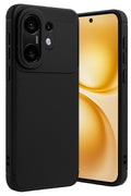 Mey İthalat® Vivo X200 FE Auto Focus Karbon Kapak - Siyah