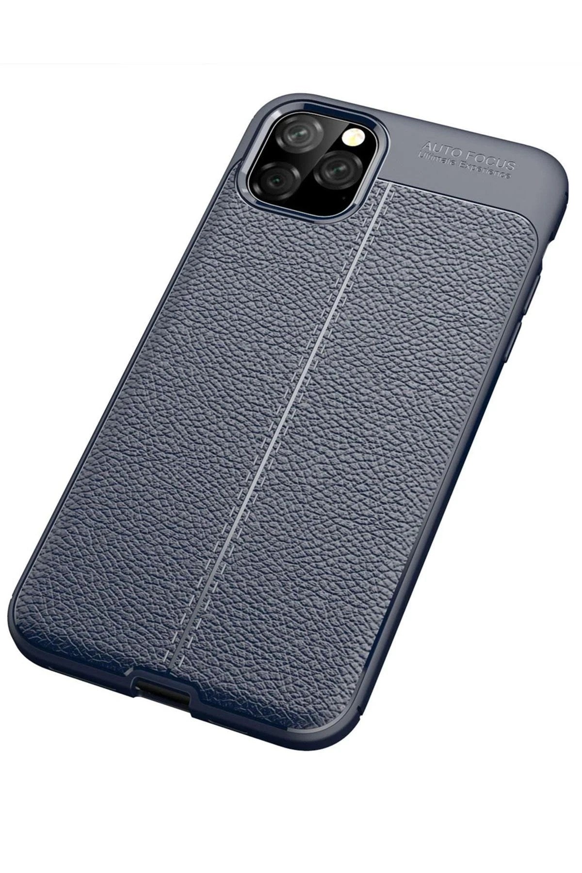 Mey İthalat® iPhone 11 Pro Max Kılıf Auto Focus Kapak - Lacivert