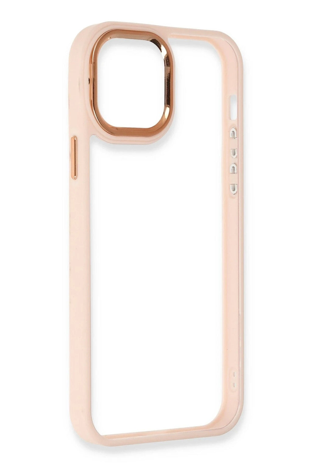 Mey İthalat® iPhone 12 Pro Max Kılıf Dora Kapak - Pudra