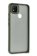 Mey İthalat® Redmi 9C Kılıf Elegant Kapak - Yeşil