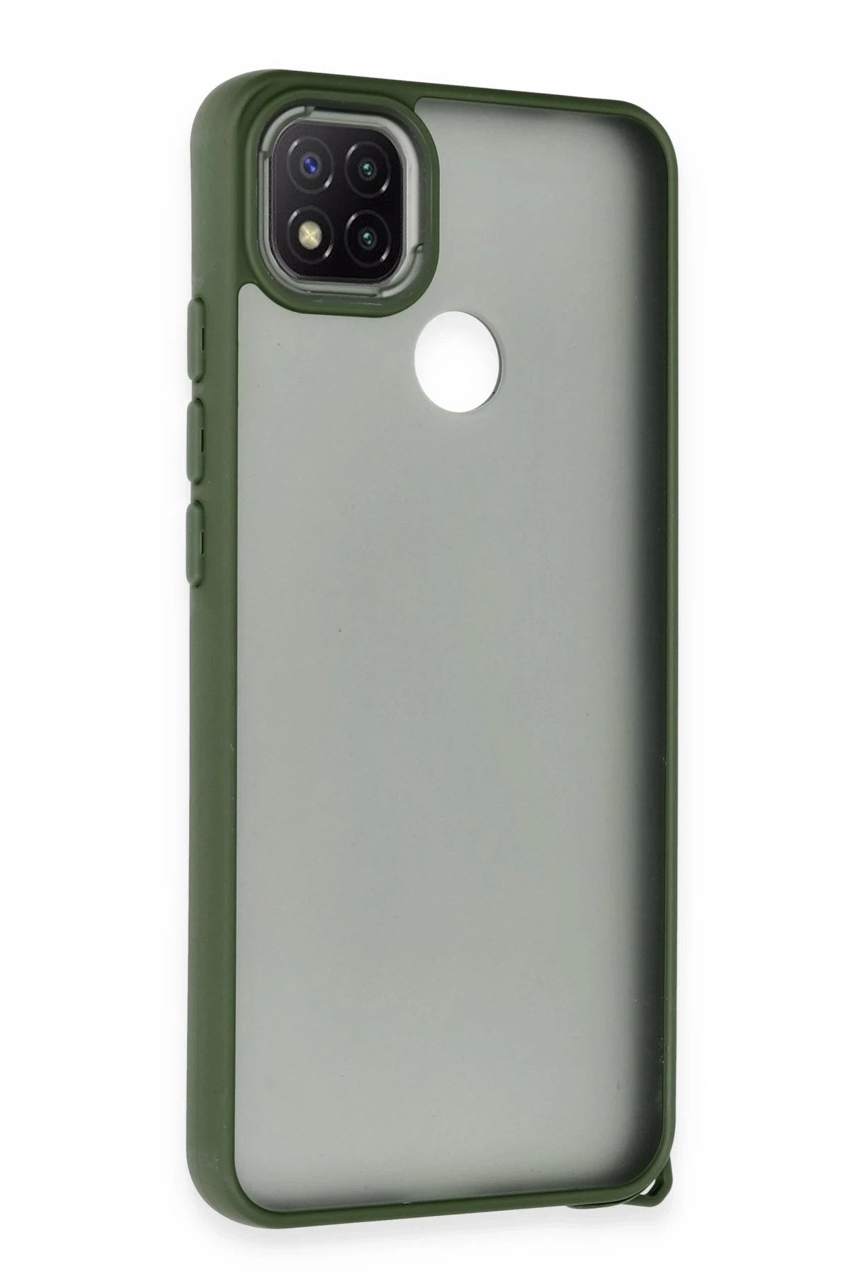 Mey İthalat® Redmi 9C Kılıf Elegant Kapak - Yeşil