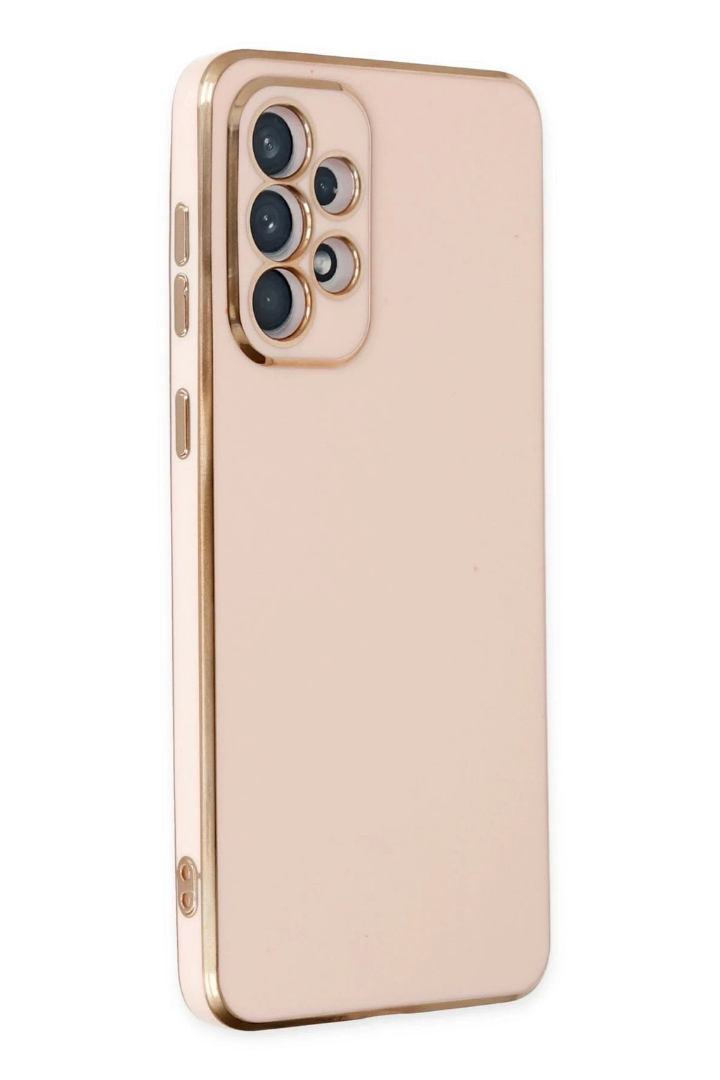 Mey İthalat® Samsung Galaxy A73 5G Kılıf Volet Silikon - Pembe