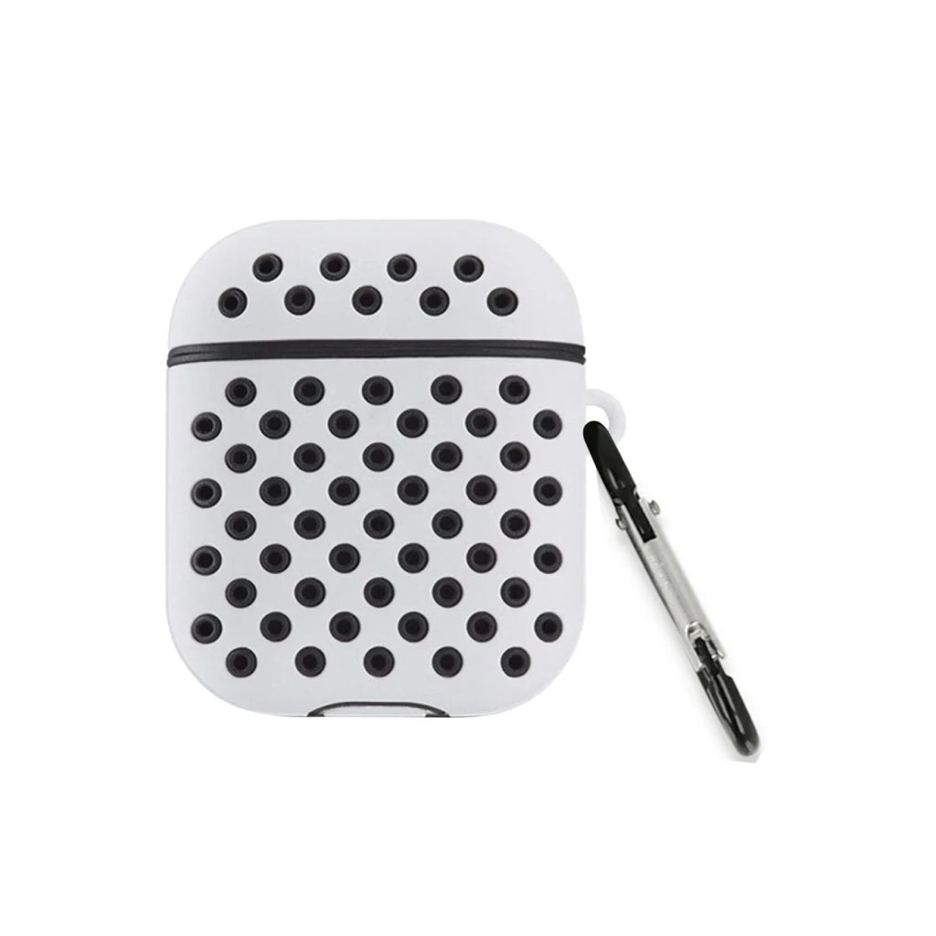 Mey İthalat® Airpods 3 (3.nesil) Spor Delikli Kılıf - Gri-Siyah