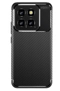 Mey İthalat® Mi 14T Kılıf Auto Focus Karbon Kapak - Siyah