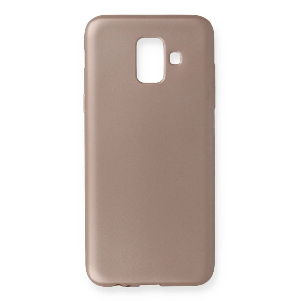 Mey İthalat® Samsung Galaxy A6 2018 Kılıf First Silikon - Rose Gold
